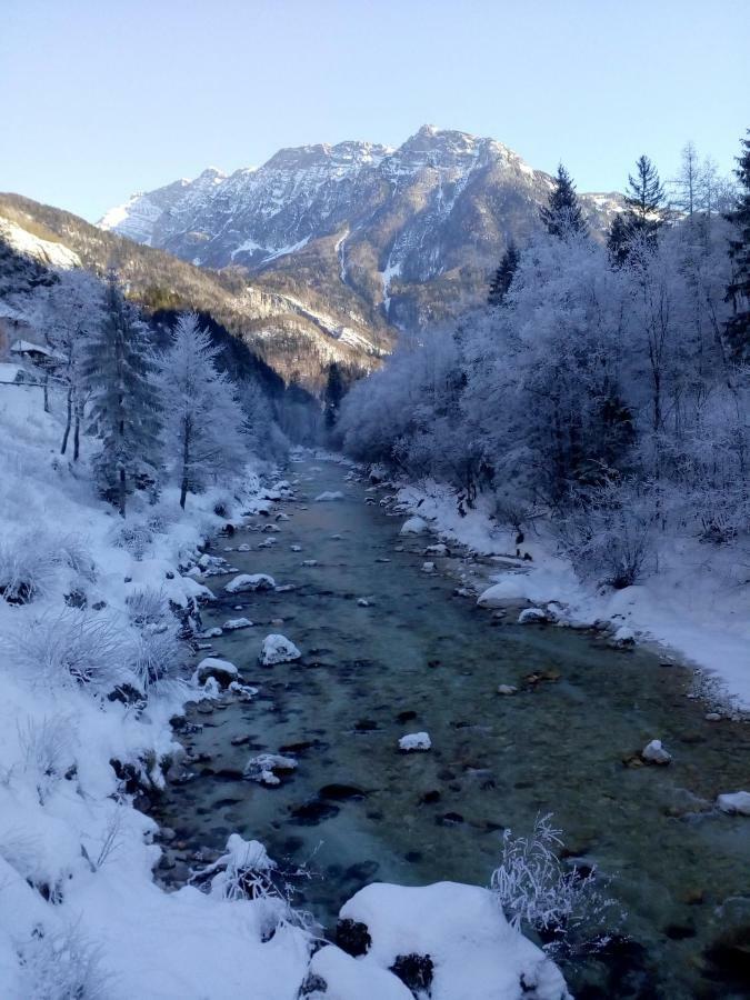 Apartma Pod Rozem Soča Εξωτερικό φωτογραφία